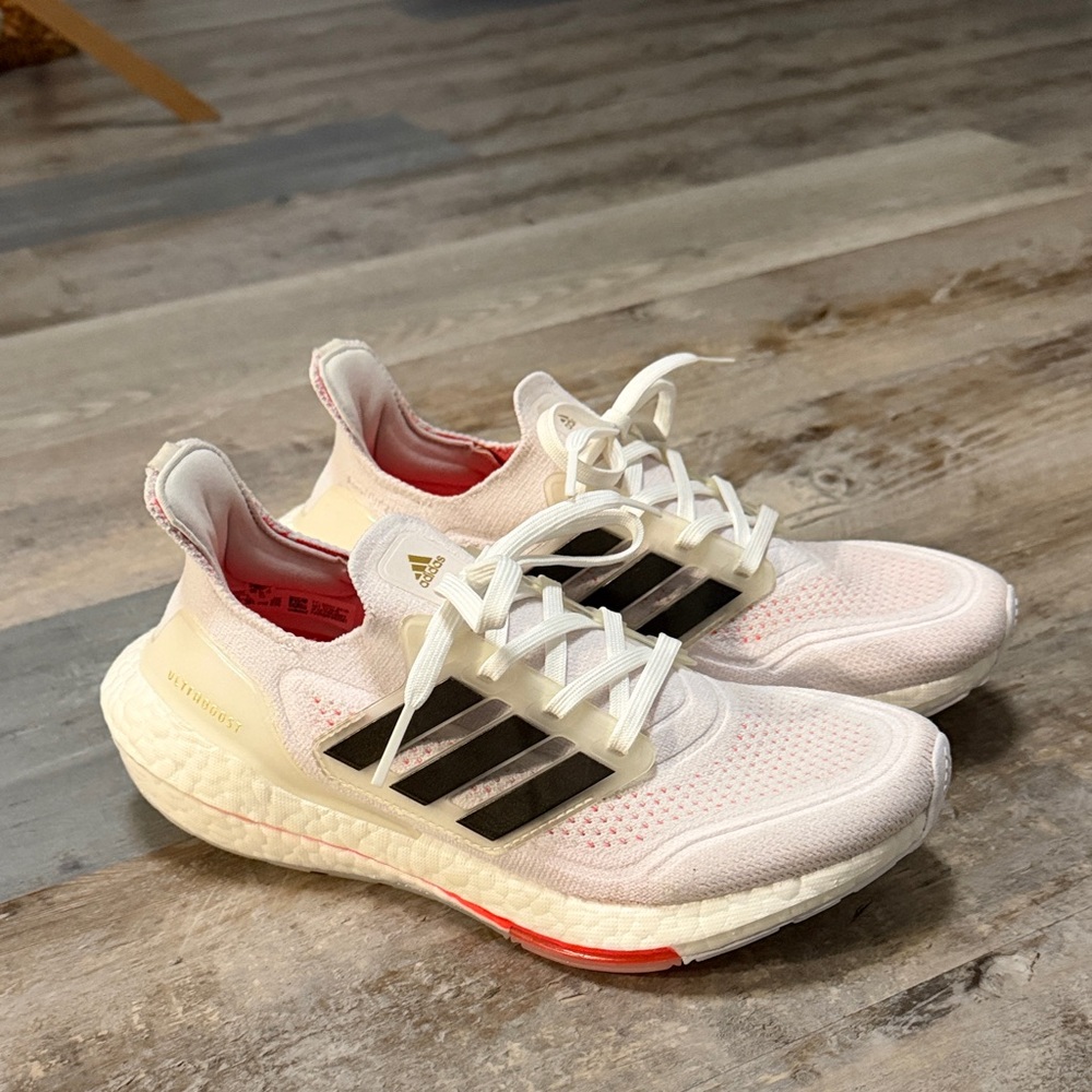 Women’s Adidas ultra boost White and Black Sneakers